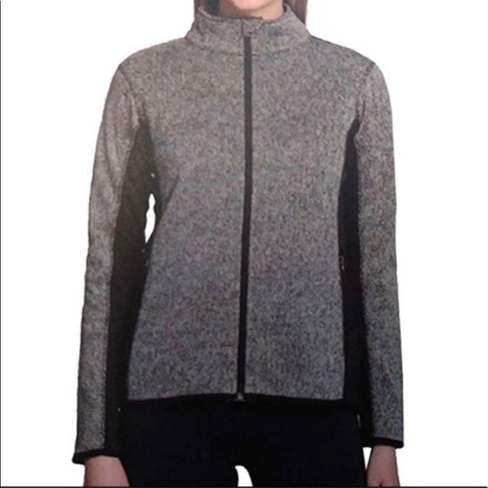 Andrew Marc New York Fleece Color Block Jacket XXL